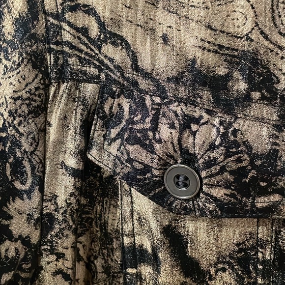 Ruby Rd. Jacket Button Gold Black 🖤 - Picture 4 of 6